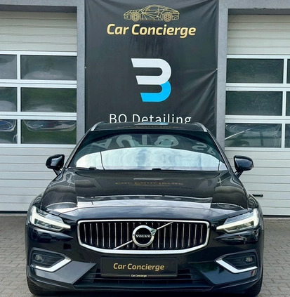Volvo V60 cena 99900 przebieg: 159550, rok produkcji 2018 z Człuchów małe 631